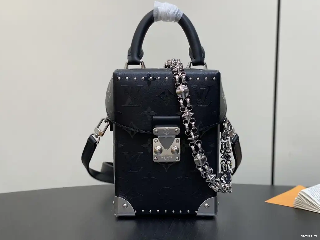 WIS VUITTON LOUIS Camera Canvas Monogram Box 0429